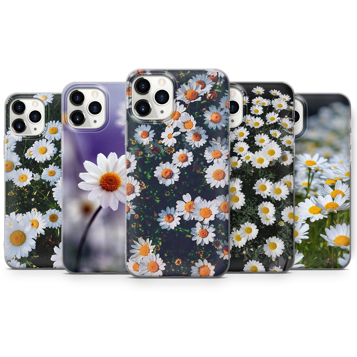 Daisy Flower Phone Case Cover For Iphone 7 8 Xs Xr 11 And Etsy