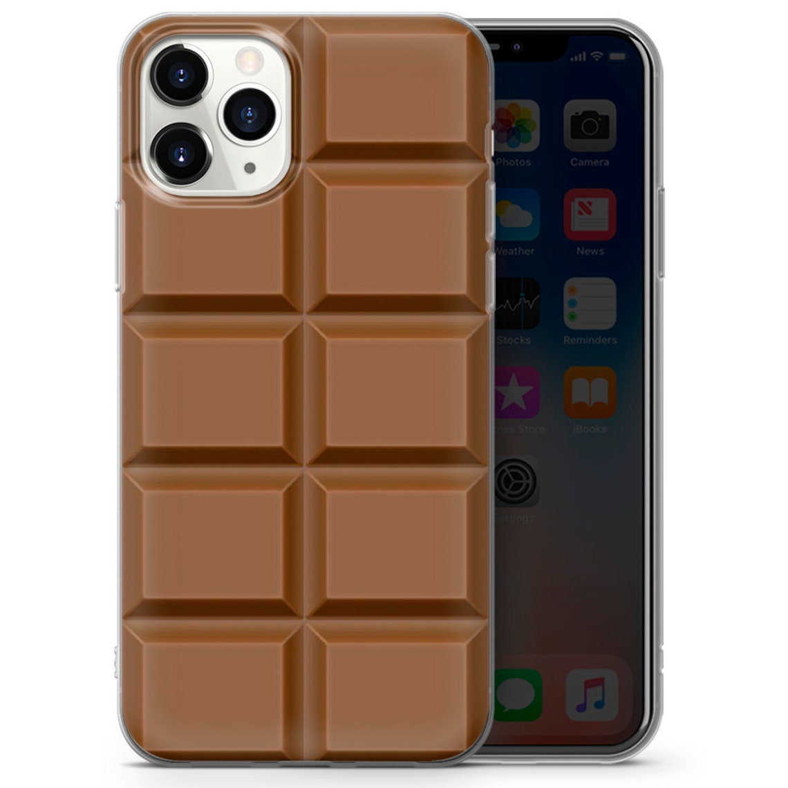 Chocolate phone case Cover for iPhone 7 8 XS XR 11 & Etsy