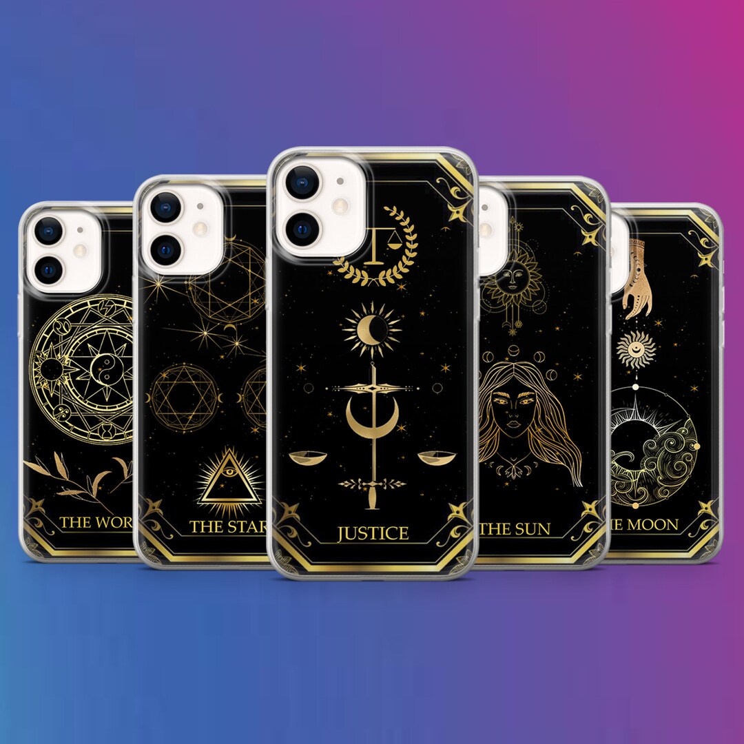 taroページ　スマホケース Tarot Reading Phone Case Spiritual iPhone Cover for iPhone 17, 16
