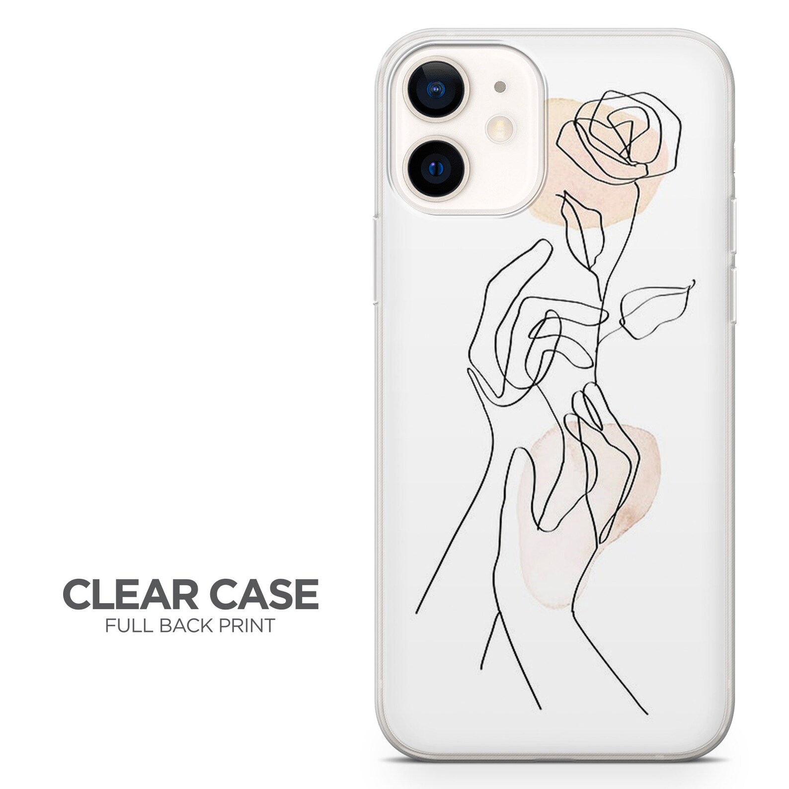 Line Art Phone Case Minimalist Phone Case Line Art Iphone Etsy