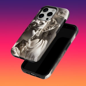 Durable Greek Culture Phone Case Classical Design Phone Cover for iPhone 16, 15, 14, 13, 12, Google Pixel 9, 9 Pro, 8, Samsung Galaxy S24