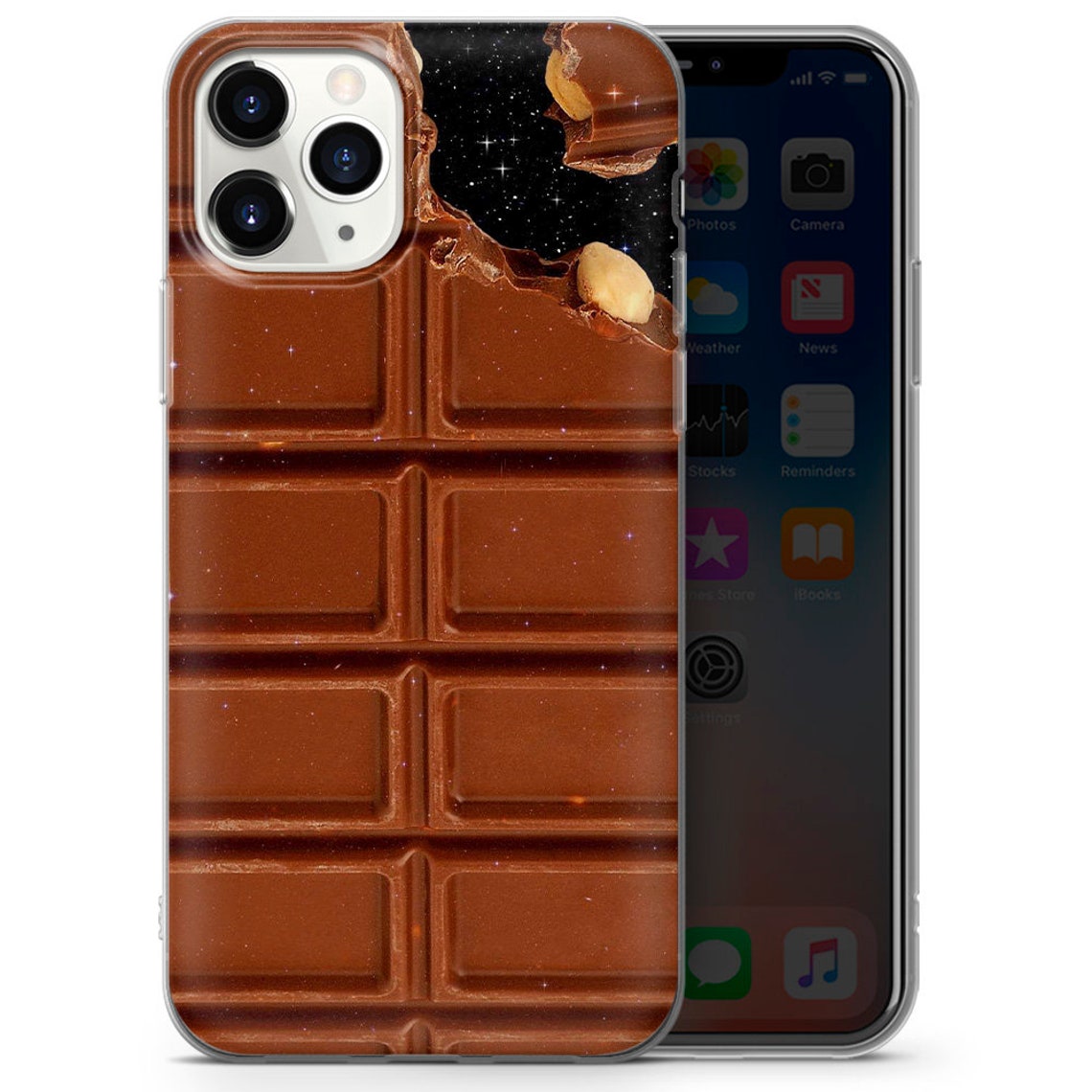 Chocolate phone case Cover for iPhone 7 8 XS XR 11 & Etsy