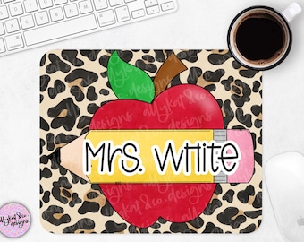 Teacher Mouse Pad PNG, Mouse Pad Sublimation Png, Custom Teacher gift png, Teacher Gift Digital File, Computer Mouse Pad, Cute Mouse Pad Png