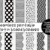 Printable Bulletin Board Borders Printable Classroom Borders Elementary ...