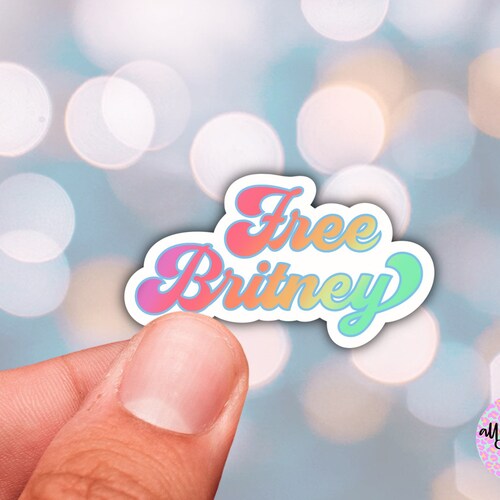 #FreeBritney Car Decal / Sticker – Show Your Support! Durable Vinyl, Made In USA