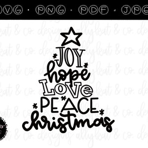 Christmas Tree SVG, Christmas svg, Instant Download Cricut, Christmas Digital File, Christmas Cut File, Christmas  Holiday svg png pdf