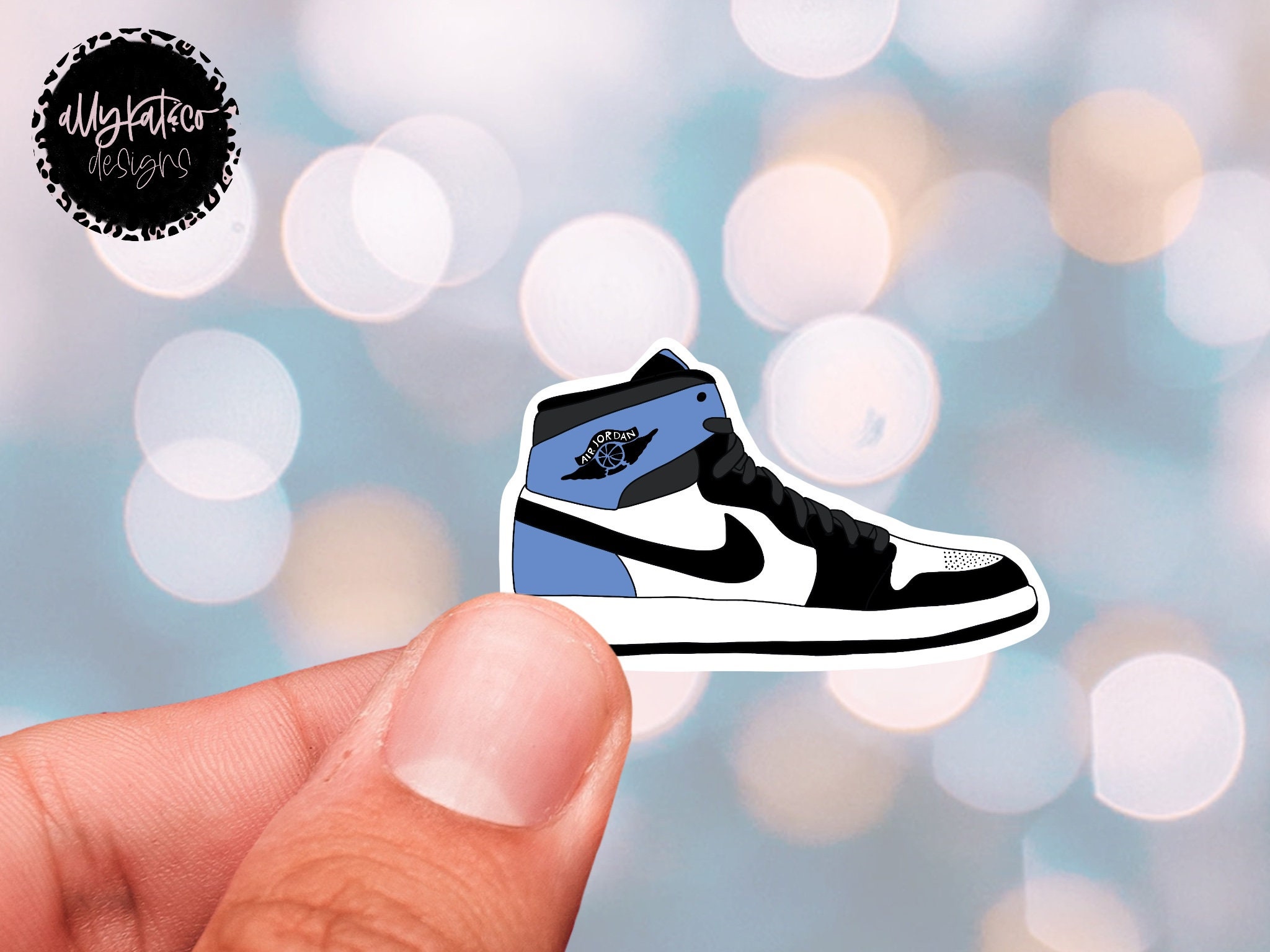 Air Jordan Sticker Nike Shoe Sticker Waterproof Sticker Etsy