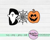 Boo Ghost Halloween SVG: Spooky Design File (Digital Download)