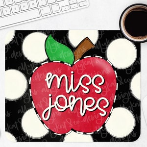 Tapis de souris de l’enseignant PNG, Tapis de souris Sublimation Png, Cadeau d’enseignant personnalisé png, Fichier numérique cadeau de l’enseignant, Tapis de souris d’ordinateur, Tapis de souris mignon Png