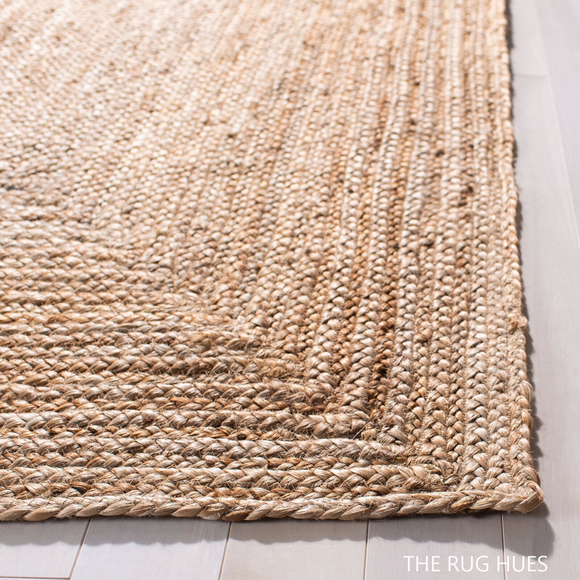 2.5x62.5x82.5x10 Natural Jute Braided Runner Rug Bedside Etsy