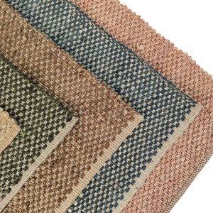 Jute Rug, Bohemain Rug, Jute Area Rug, Natural Jute Rug, Area Rug, Kitchen Runner Rug, Handmade Rug, Boho Jute Rug, Natural Fiber Rug