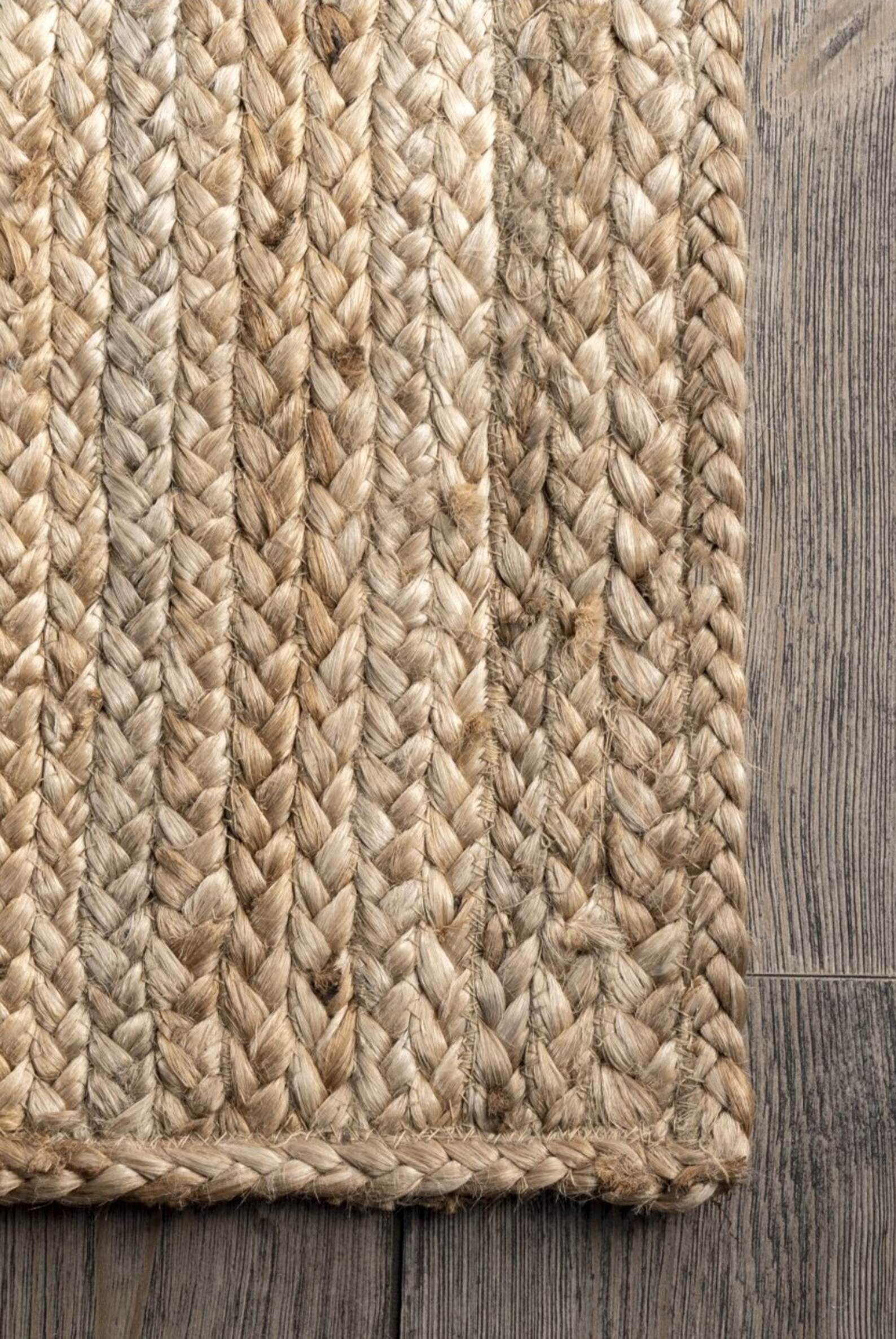 Off White Natural Handmade Jute Area Rug Solid Custom Rug Etsy