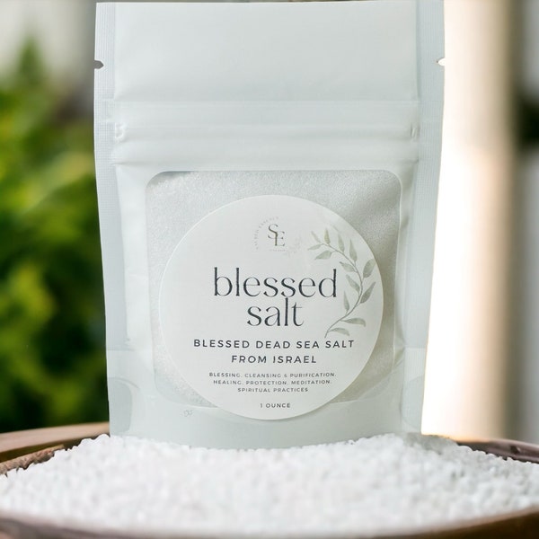 Blessed Salt Protection Salt Purify Energy Clearing New Home Blessing Meditation Remove Blocks Remove Money Block Spiritual Protection Salt