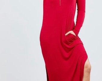 Long Sleeve Maxi Dress