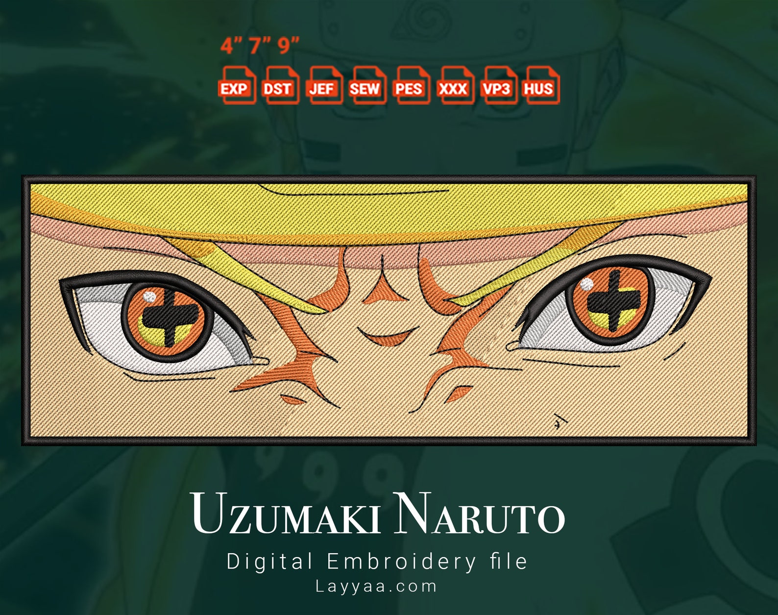 Anime Embroidery Designs, Anime Inspired Embroidery Designs, Embroidery