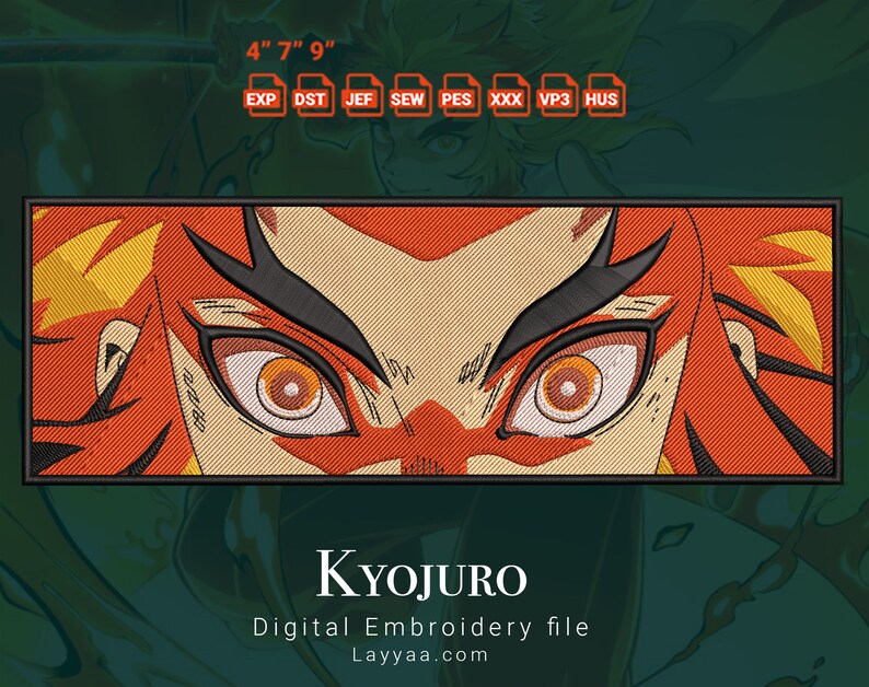 Anime Embroidery Designs Anime Inspired Embroidery Designs Etsy