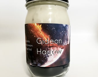 Gideon and Harrowhawk | 14 oz Glass | The Couples Collection | The Locked Tomb Inspired Soy Wax Candle