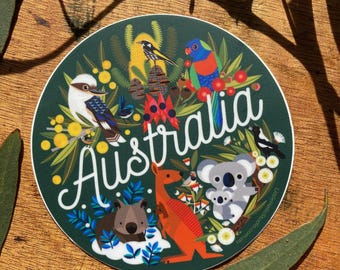 Pegatina de Australia