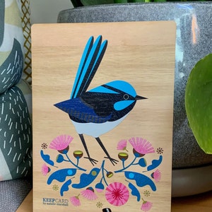 Superb Fairy Wren Keep Card