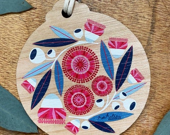 Decoración de goma de plata