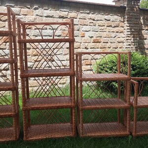 Wicker Shelf Unit