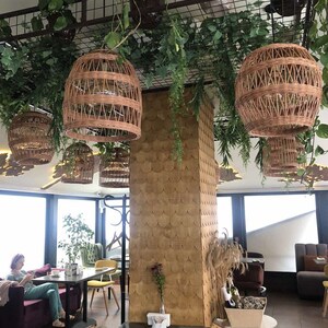 Rattan Pendant Light