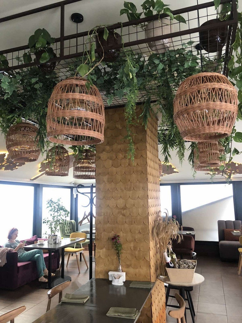 Rattan Pendant Light