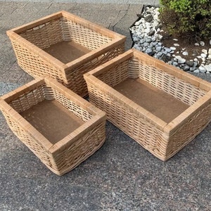 Rectangular basket