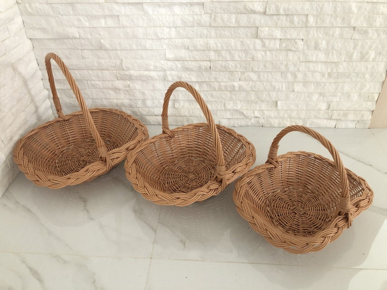 Round Handled Basket