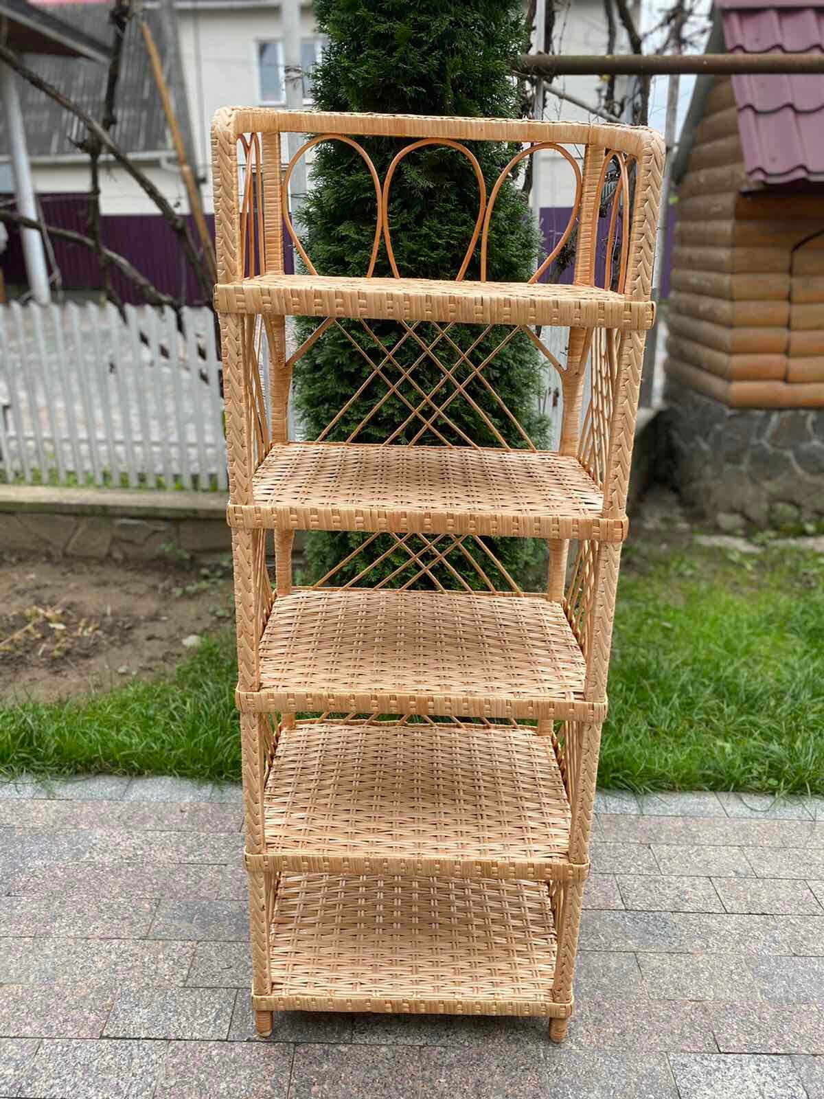 Shelving Unit Wicker Shelving Unit Wooden Shelf Wicker Etsy