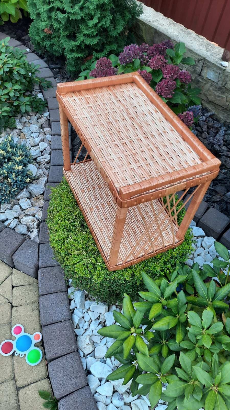 Wall Shelf with Hooks Wicker Hanging Shelf Small Wooden Wall Etsy