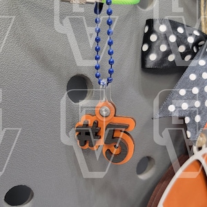 Jersey Numbers! Add on to your bag tag--Extra Item