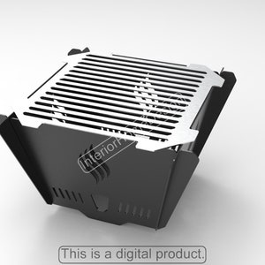 Feuerstelle Dxf Dateien, Dxf Dateien für Plasma, Grilldateien, Grillbrandstelle, Plasma geschnittene Feuerstelle, Lagerfeuer, Klappbrandstelle, Faltbare Feuerstelle