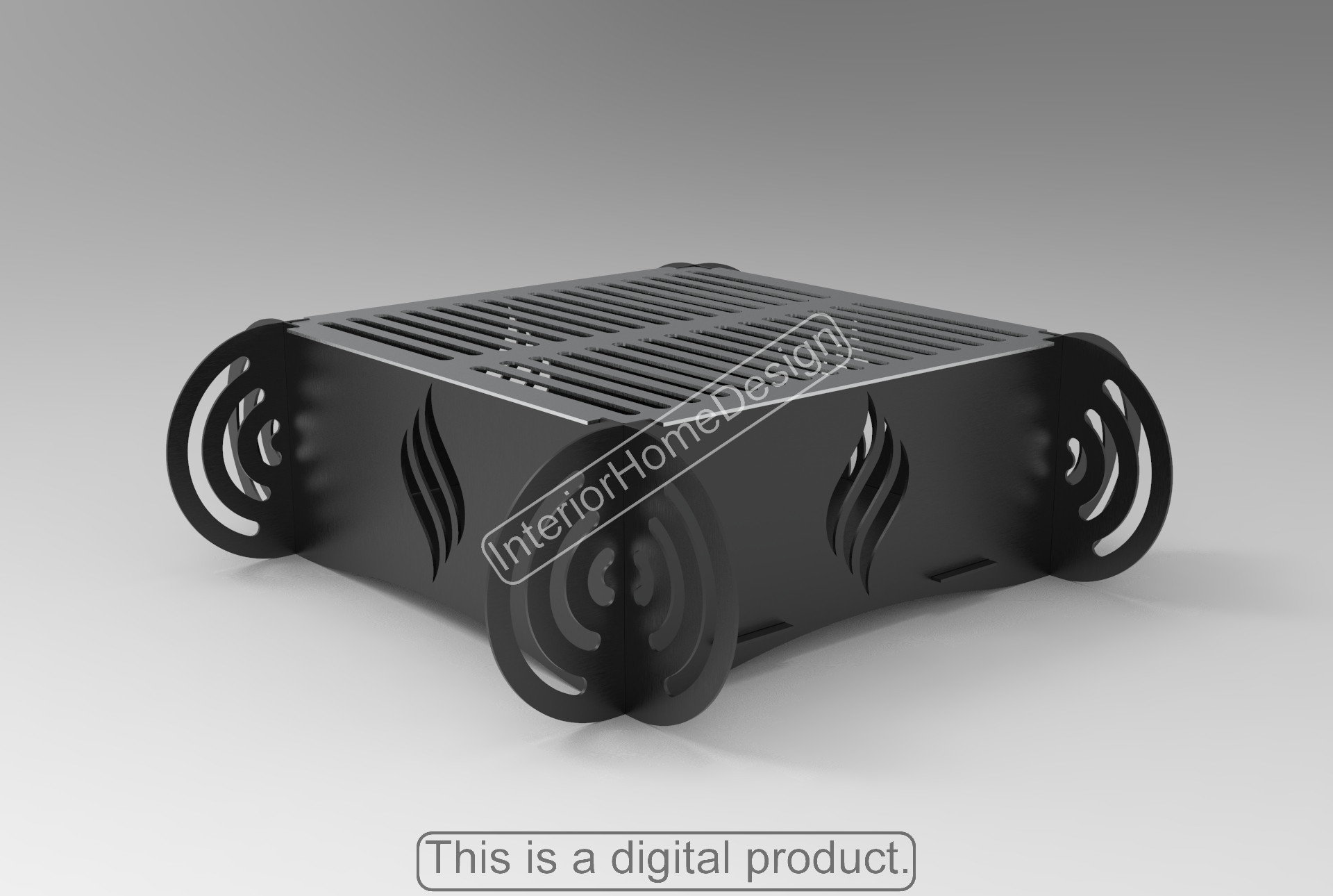 Fire Pit Dxf Filesfire Pit Portablediy Fire Pit BBQ Dxf Etsy Canada