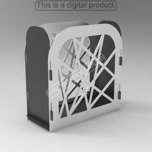Dekorative Dxf Dateien für Plasma,Feuerstelle,Vertikal tragbares Metall, Kerzenhalter, Feuerstelle,faltbar,Plasma,Cnc Feuerstellen,Tragbar,Dxf für Cnc