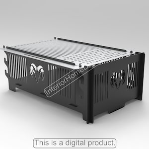 Plasma geschnittene Feuerstelle Dxf,Vertikale tragbare Metall Dxf Dateien für Plasma, Grill Feuerstelle, Feuerstelle,Plasma,Cnc Feuerstellen,Tragbar,Für Camping,