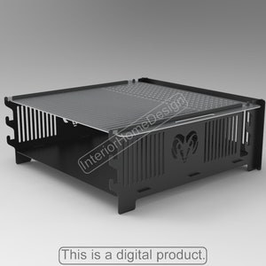 Feuerstelle Zusammenklappbare Grill grillen Dxf Dateien für Plasma, Grill Feuerstelle, Cnc,Faltbar,Plasma,Laser,Tragbar,Dxf,Svg,Für Camping
