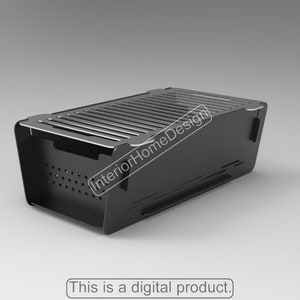 Feuerstelle für Cnc, Feuerstellen-Pläne, tragbare Feuerstelle, Dxf-Dateien für Grill, Pyropal, Feuerstelle, Laser-Schnitt, Laser-Schnitt
