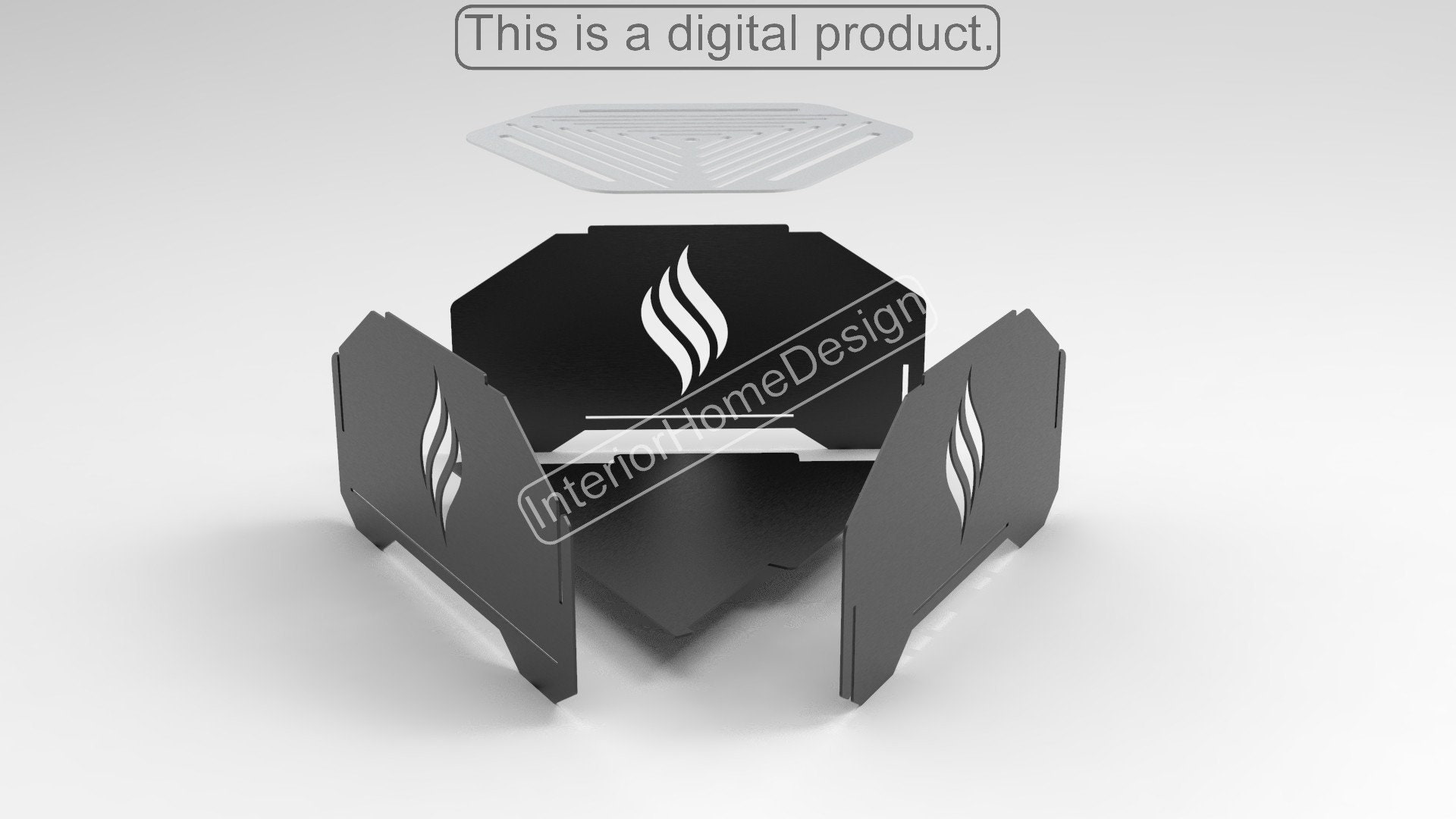 Feuerstelle Mangal BBQ Barbecue Dxf-Dateien für Plasma Grill | Etsy