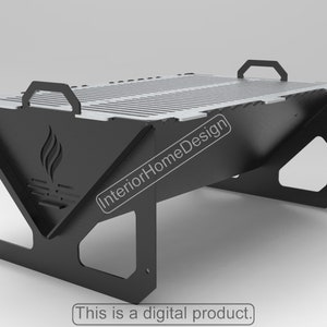 Fire Pit Dxf Files,Fire Pit Portable,Diy Fire Pit, BBQ Dxf files for plasma, Grill Fire Pit, Dxf For Cnc ,Foldable Fire Pit, Laser Cut File