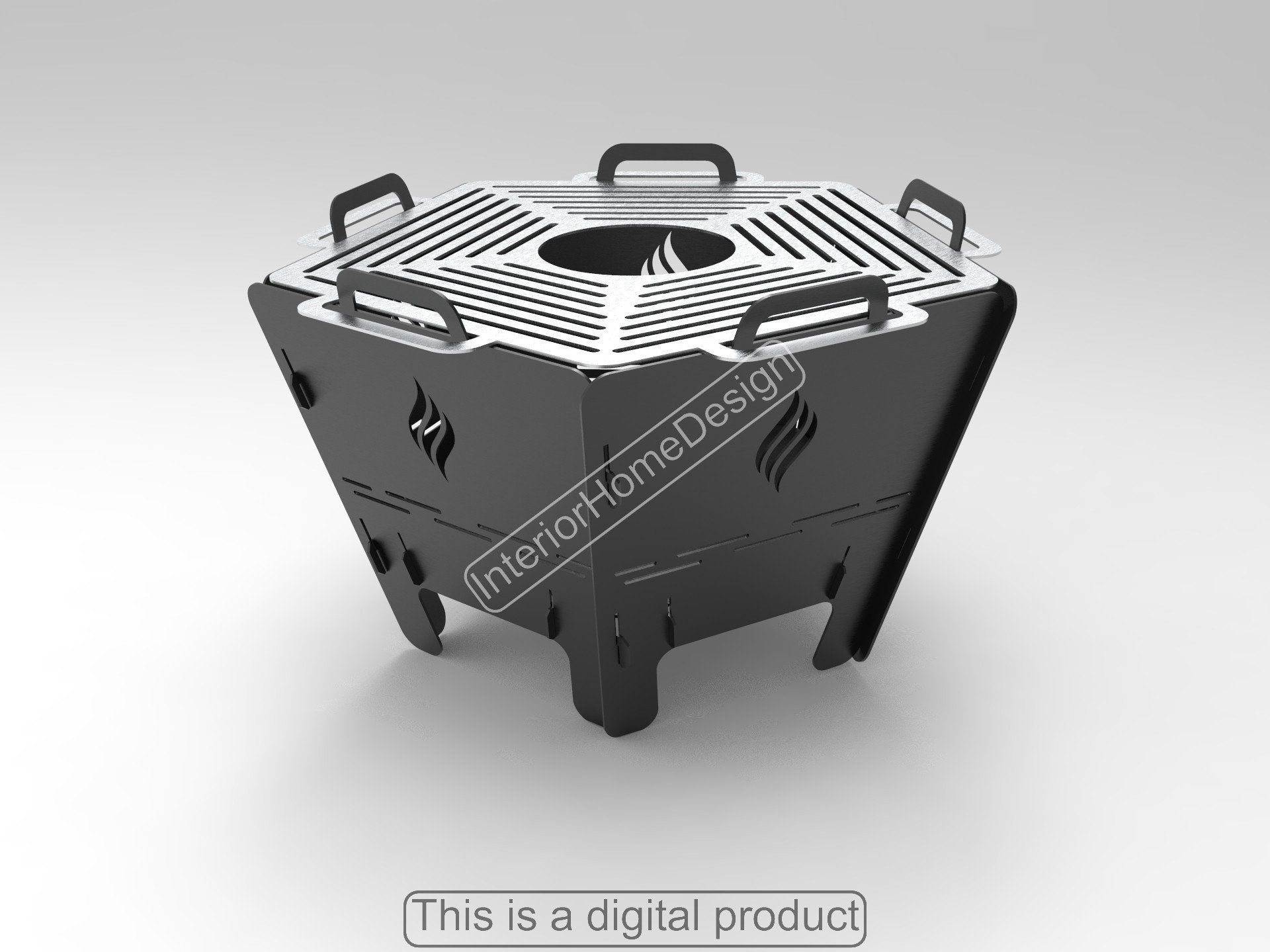 Business & Industrial DXF file CNC Plasma Laser cutting Turkey BBQ