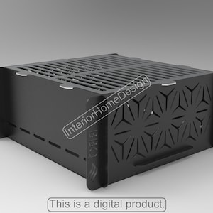 Fire Pit Dxf Dateien, Diy Feuerstelle, Grill Grill Grillen Dxf Dateien für Plasma, Grill Fire Pit, Mangal, Foldable, Plasma, Laser, Portable, Dxf, Dxf For Cnc