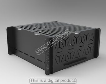 Fire Pit Dxf Dateien, Diy Feuerstelle, Grill Grill Grillen Dxf Dateien für Plasma, Grill Fire Pit, Mangal, Foldable, Plasma, Laser, Portable, Dxf, Dxf For Cnc