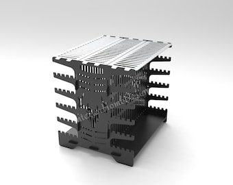 Verticale Shashlik Dxf-bestanden voor Plasma, Shashlik Mangal Dxf, Bbq Fire Pit, Svg-bestanden voor Plasma, Inklapbare Fire Pit, Opvouwbare Fire Pit.