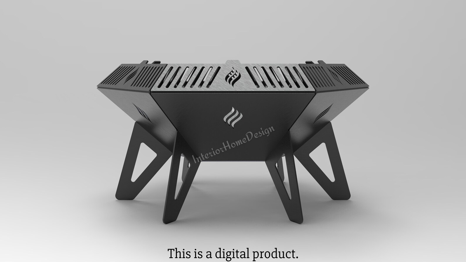 Hexagon Fire Pit Dxf Dxf Files for Plasmafire Pit Etsy