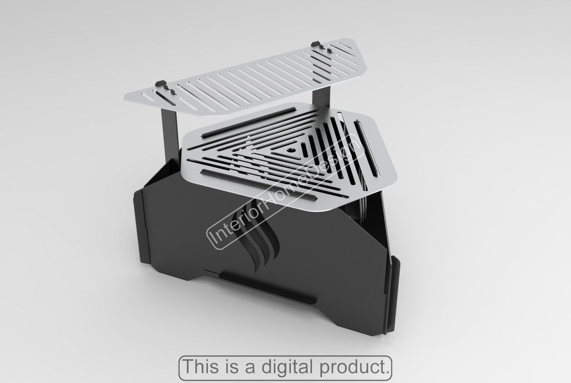 Fire Pit Dxf Filesfire Pit Collapsible BBQ Dxf Files for Etsy