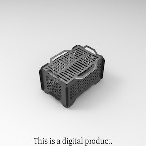 May include: A black metal storage crate with a grid pattern on the sides and a slatted top. The crate is designed for organizing and storing small items.