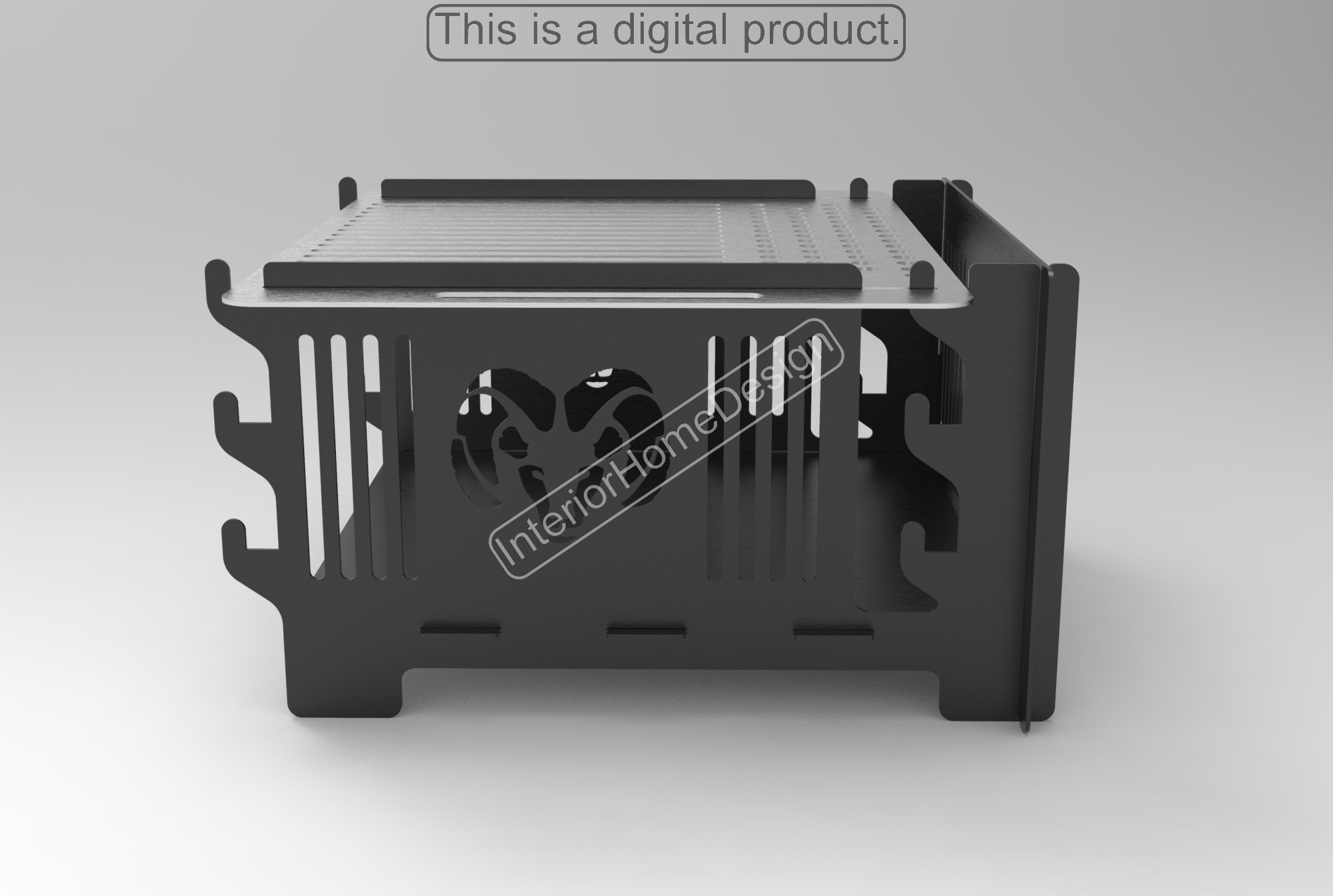 Fire Pit Dxf Portable Metal Dxf Files for Plasma Grill Fire Etsy