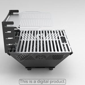 Pozzo del fuoco tagliato al plasma, pozzo del fuoco fai-da-te, barbecue barbecue dxf, pozzo del fuoco grill, mangol, fai-da-te DXF file, pieghevole, plasma, laser, portatile, dxf, svg, per il campeggio
