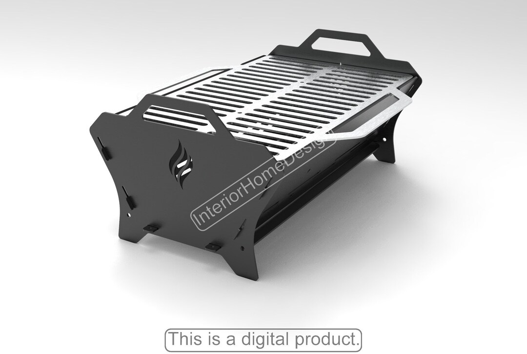 Portable Fire Pit, Camping Fire Pit, Barbecue Mangal, Foldable Fire Pit